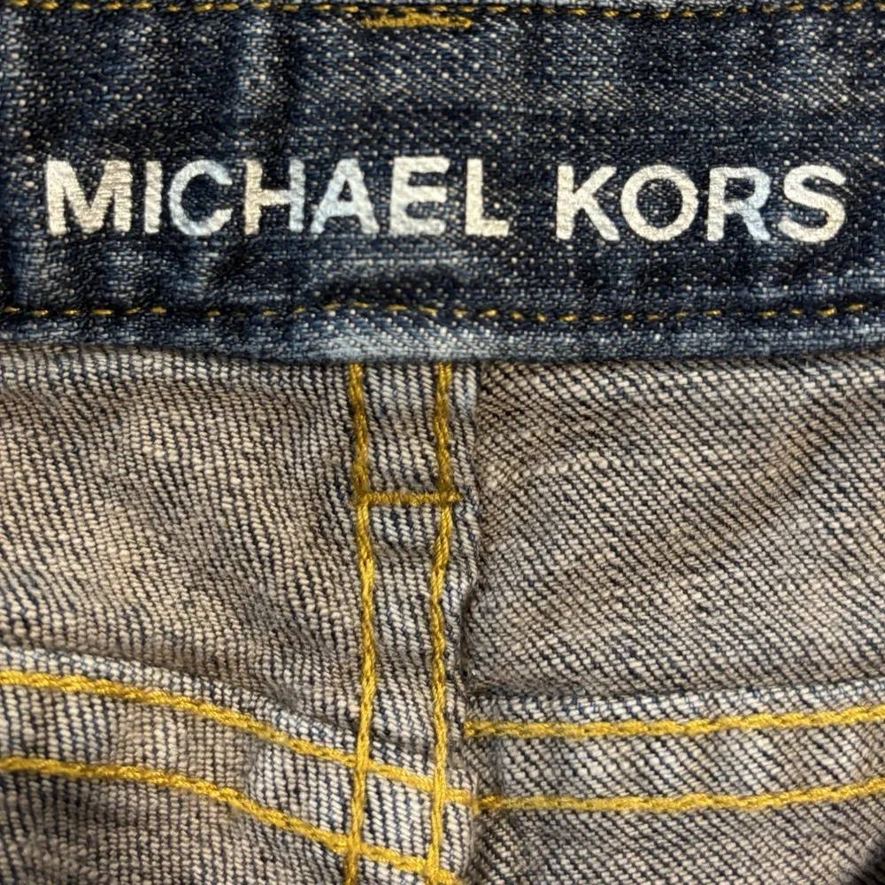 Michael Kors Dark Blue Wide Leg Jeans